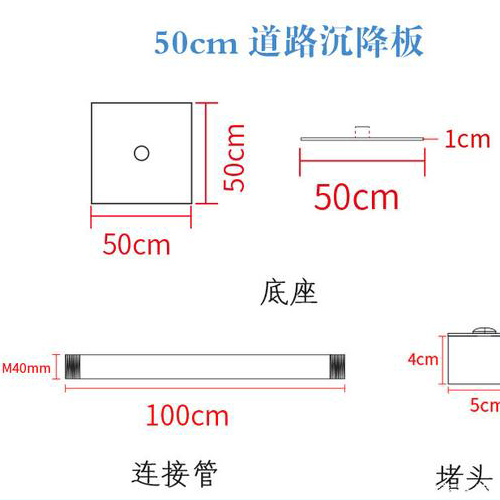 湘潭沉降板规格型号如何选择？